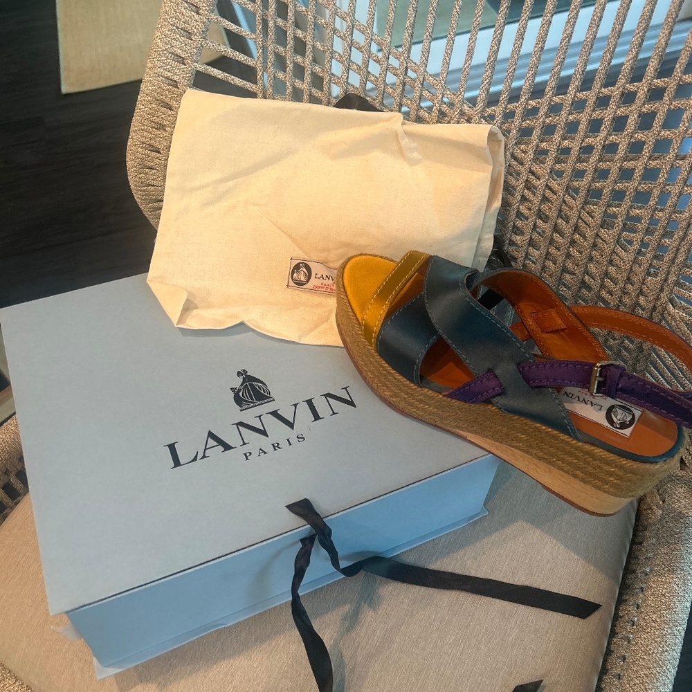 Lanvin multi sandals